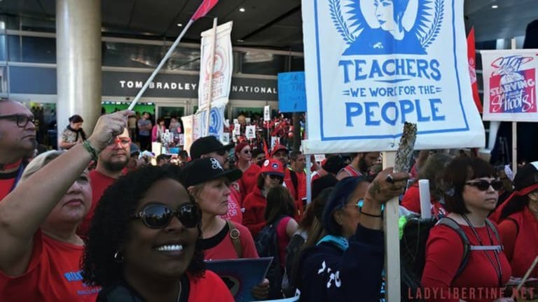 Could LA Teacher Strike Help End Trump's Shutdown?