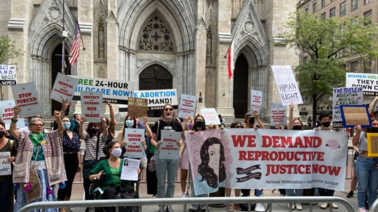 Reproductive Rights Activists Urge National Defense