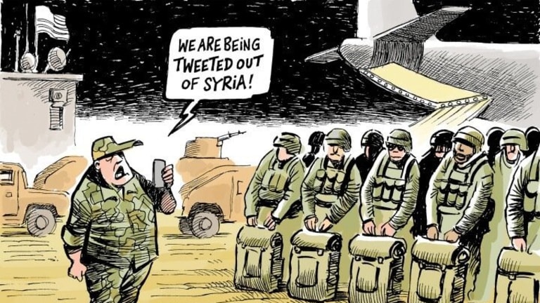 A Loose Cannon for Peace?
