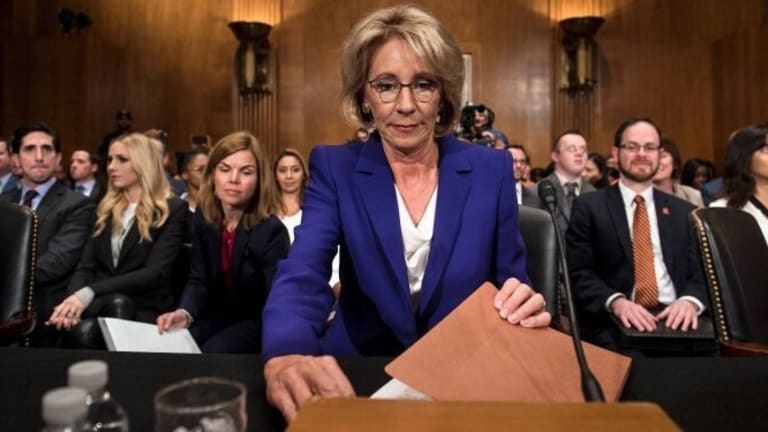 Things Didn’t Go Well When Betsy DeVos Was Confronted With Her Department’s Charter School Fraud
