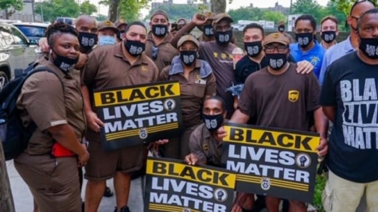 Brooklyn Teamsters Protest UPS Harassment of Black Shop Stewards