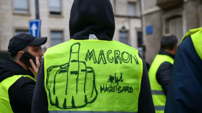 As Macron Prepares New Repressive Measures  Yellow Vests and Red Unions Strike Together