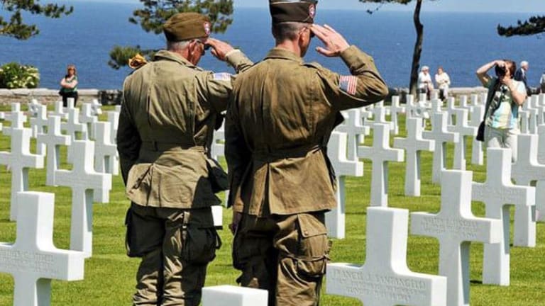 Trump and the American Cemetery at Omaha Beach