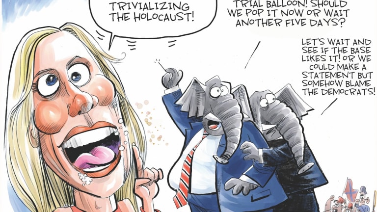 No, Marjorie, Democrats Aren't Nazis
