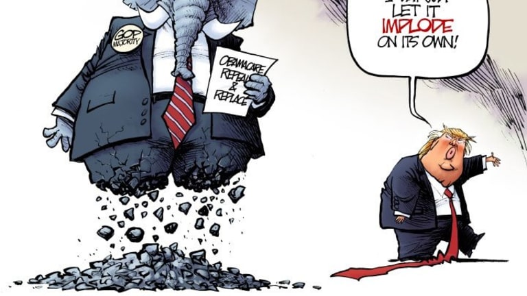Hill Republicans: Trump Is Fritzing Out