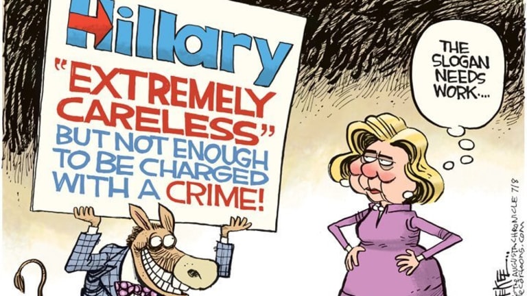 Hillary Drops Baggage; Conservatives Looking for Another Scandal