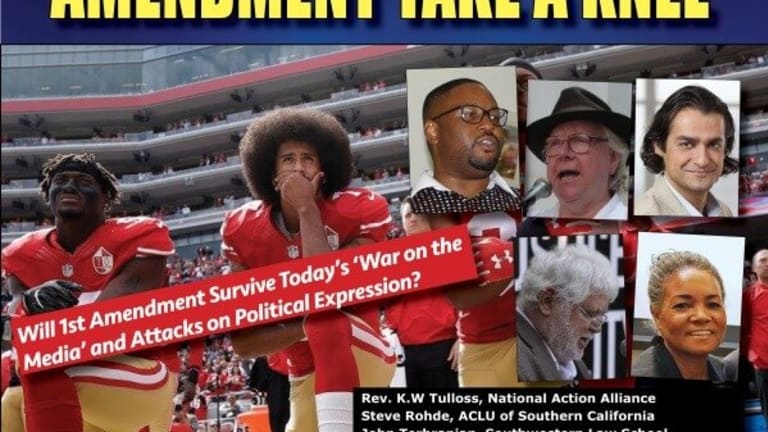 Colin Kaepernick and 1st Amendment Take a Knee