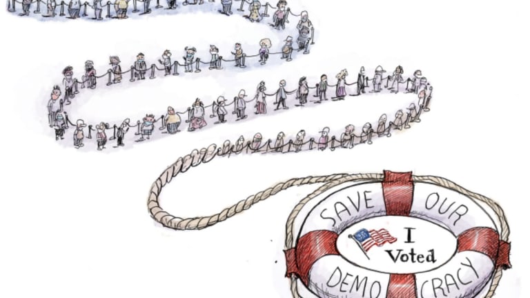 Voting Bills Await Legislators; 100 Make Voting Harder