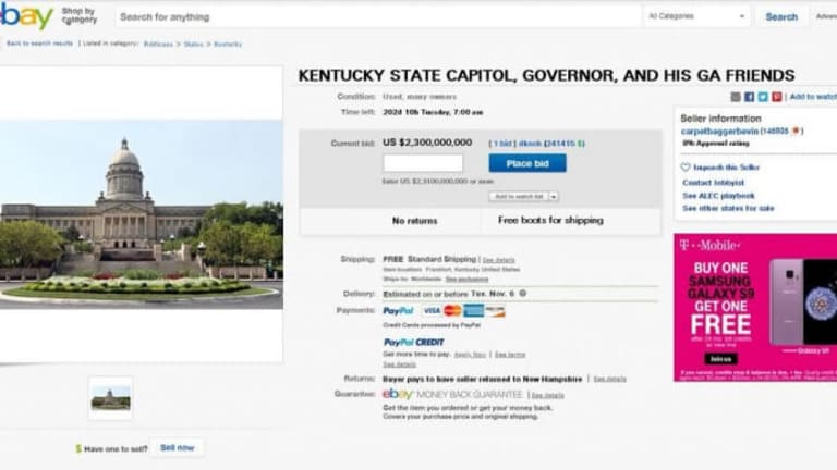 Buy Your Governor on eBay