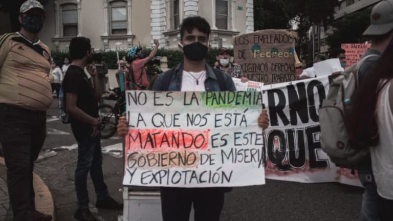 Do Leaders Want to Stain Colombia with Working Class Blood?