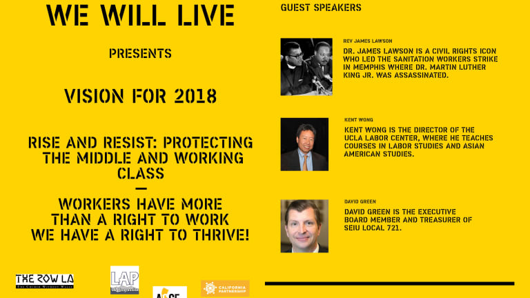 We Will Live Presents Vision for 2018
