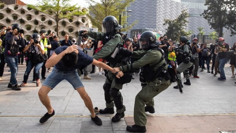 Police Brutality in Hong Kong