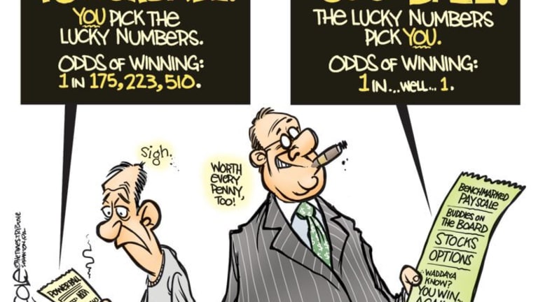 The Outrageous Ascent of CEO Pay