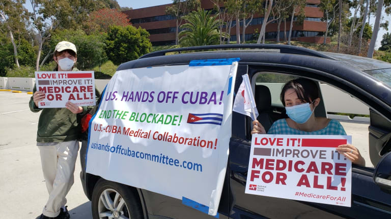 Hundreds Rally Across California for Healthcare for All