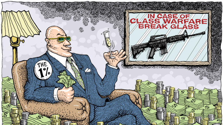 Capitalism Feeds Struggle and Inequality