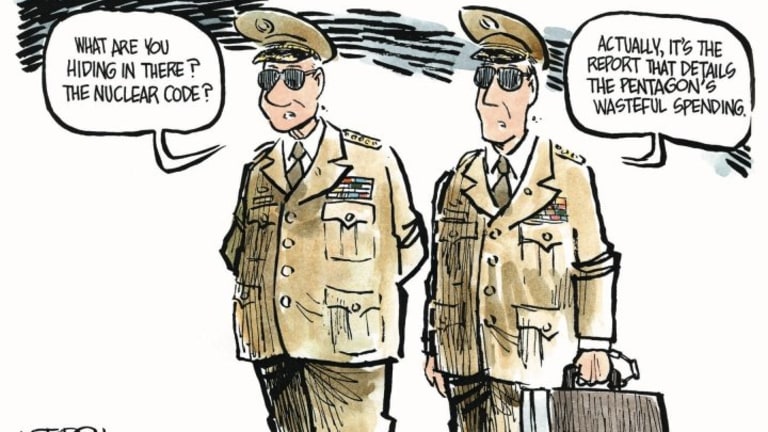 The Pentagon Budget Still Rising, 40 Years Later