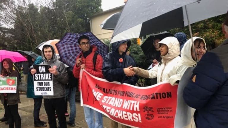 Striking in the Rain
