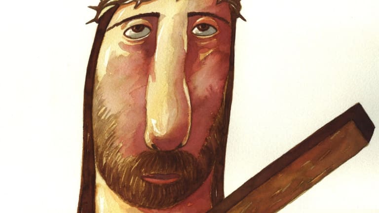 Jesus Blesses "Occupy Wall Street"