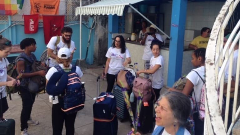 On Returning to the Land of People Sleeping on the Streets After Being in Cuba