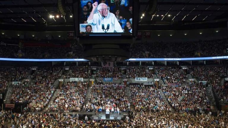 An October Rally For Bernie in Washington, D.C.