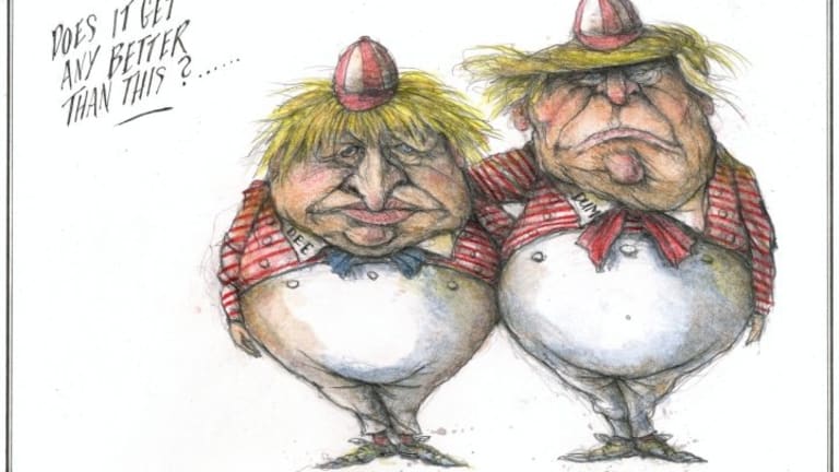 Capitalism’s Political Servants: Trump and Johnson
