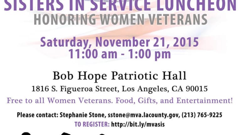 Sisters in Service Luncheon: November 21st