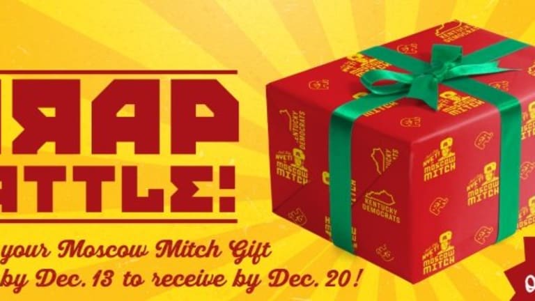 Get Your Moscow Mitch Wrapping Paper Now!