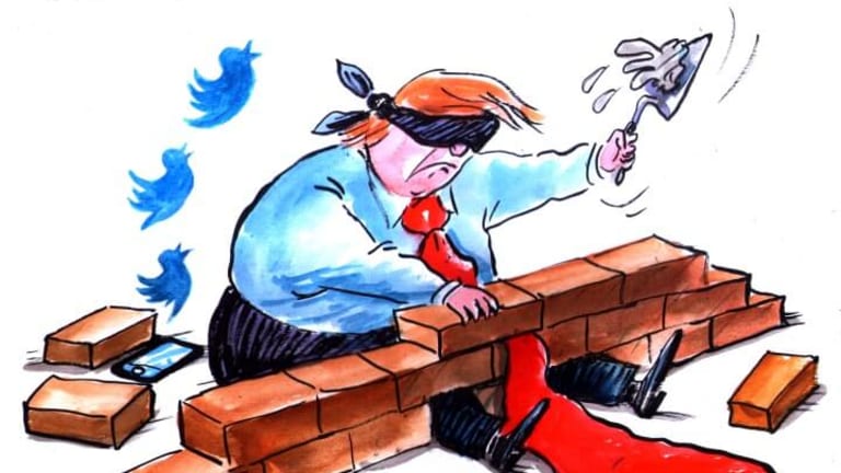 Dear Mister President: A White House Wall for No-Way Nancy