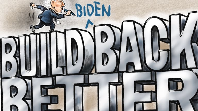 Biden’s Promised Build Back Better Legislation Crashes