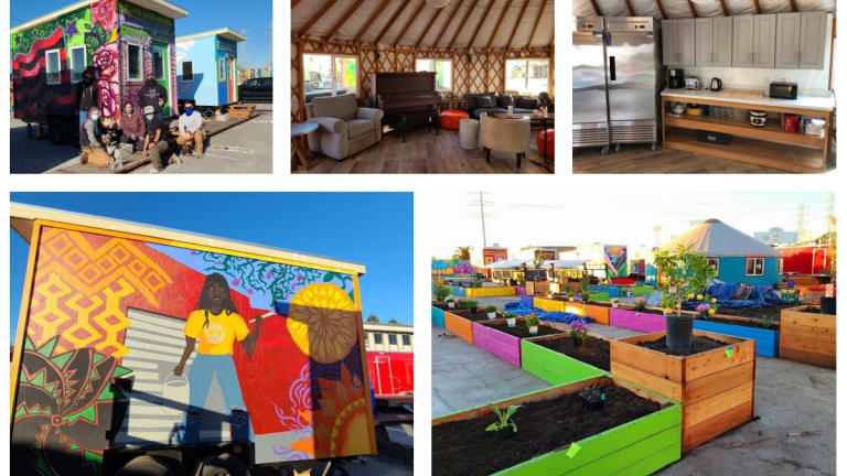 Youth Build Tiny Home Village to Fight California’s Homelessness Crisis