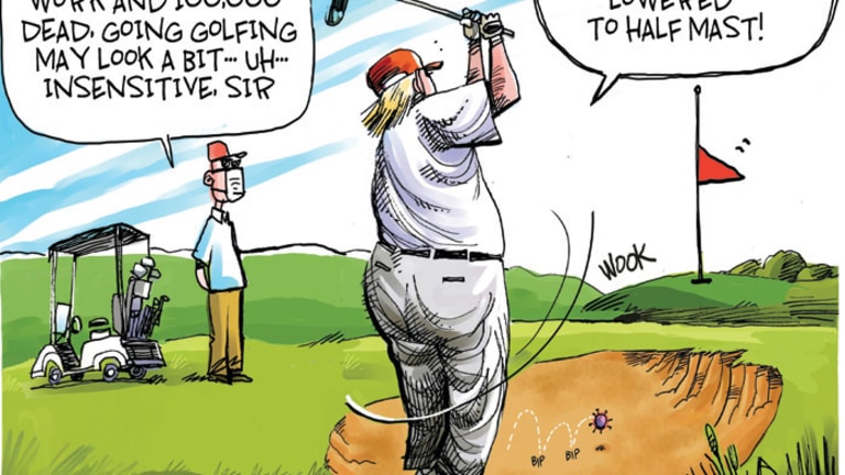 While 45 Was Golfing