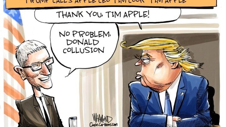 Dear Mister President: Your Pal, Tim Apple