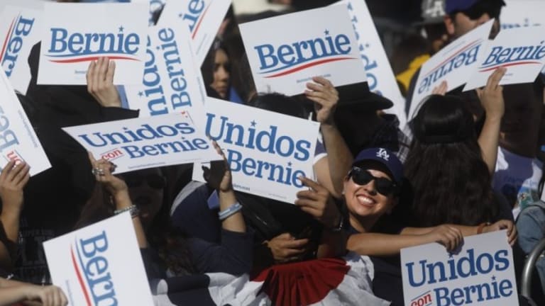 Latino Voters in California Are Feeling the Bern