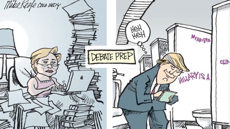 I’m Betting Trump Has the Debate in the Bag