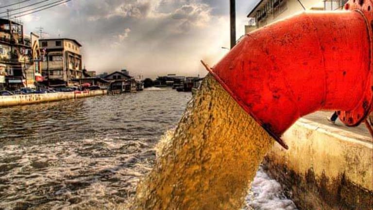 Dumping of Wastewater into Aquifers