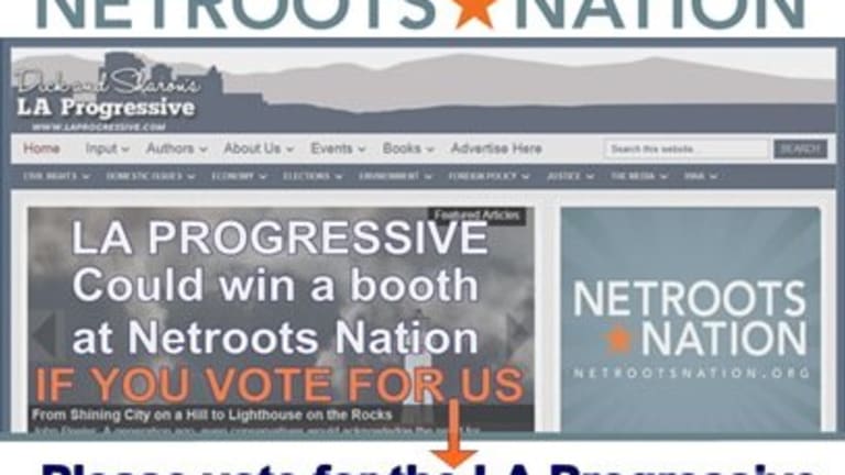 LA Progressive Competing for a Netroots Nation Booth