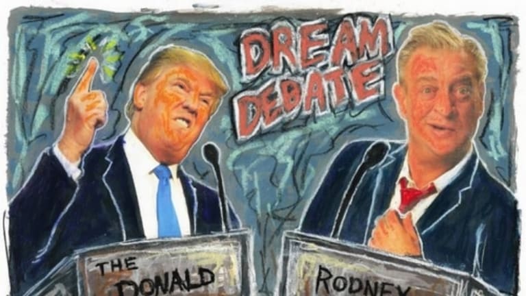 Trump Becomes a Rodney Dangerfield Zombie