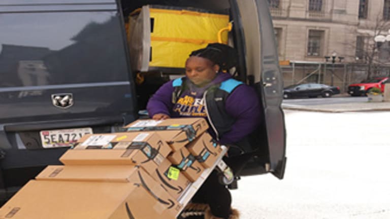 A Day at the Office for an Amazon Driver
