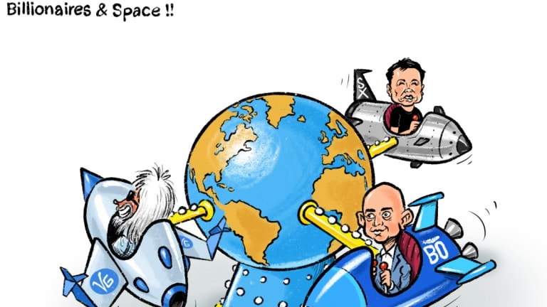 Bezos and Musk: New Space Age or Space Grab?
