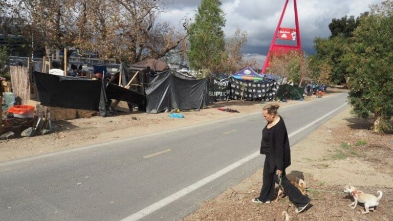 Homeless Sue Orange County to Stay at Santa Ana Riverbed Tent City
