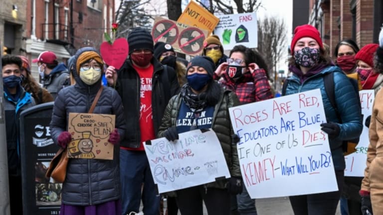 Educators Forced Inside Despite Slow Vaccine Rollout