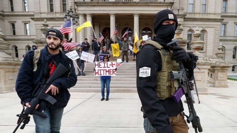 Rebellion Against Coronavirus Lockdown: Far-Right Shock Troops do Capital’s Bidding