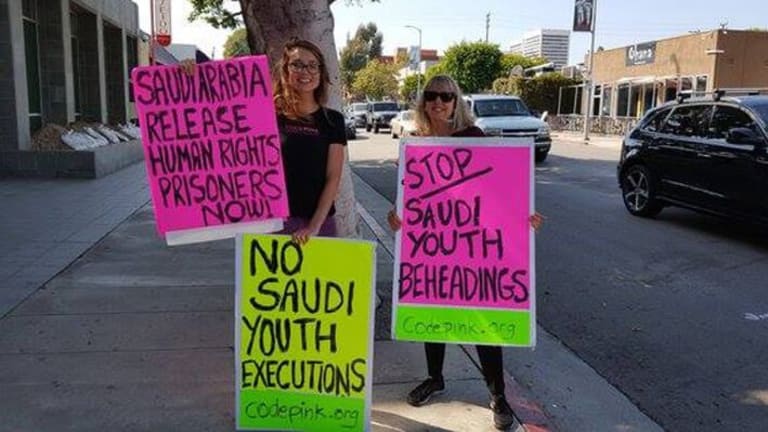 Cutting US Ties to Saudi Arabia: Weekly CodePink Demonstration