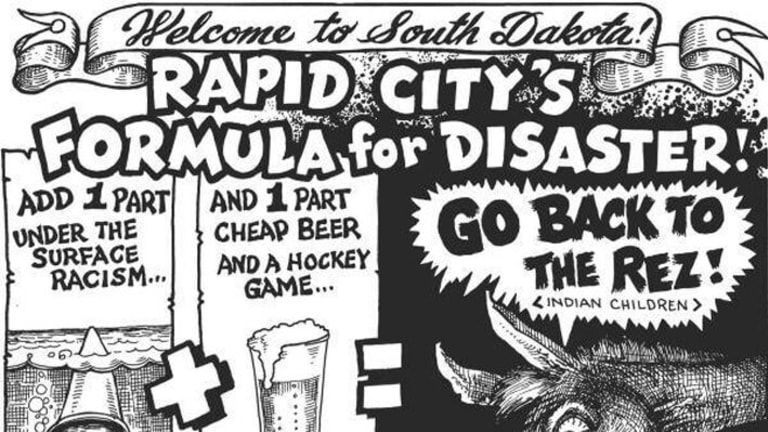 Native-American Kids Doused With Beer at SD Hockey Game
