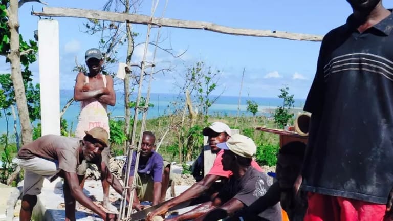 After Latest Quake Haitians Help Haitians