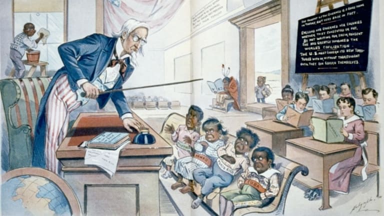 White Supremacy Sanctions Colonialism