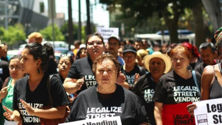 City of Angels Criminalizes Sidewalk Vendors