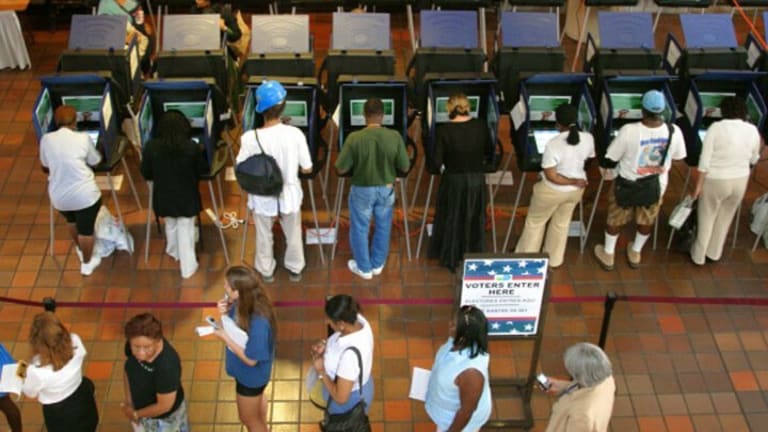 Hillary's Touch Screen Landslide