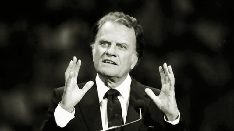 Rest in Peace, Billy Graham.  But Will He?