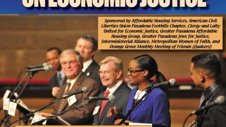 Pasadena Mayoral Candidates Forum on Economic Justice